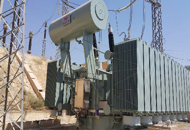 Syrian State Electricity Authority 230kV 125mva main transformer