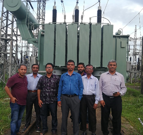 Bangladesh shikalbaha 60MW power plant 132kV 75mva